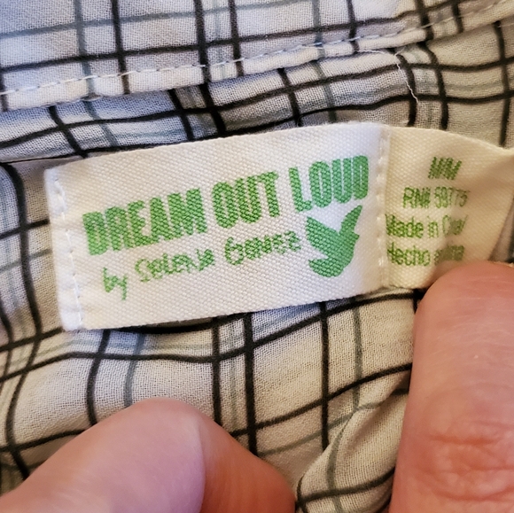 DREAM OUT LOUD | plaid long sleeve shirt - Picture 3 of 3